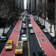 Photo of traffic on a New York City street.